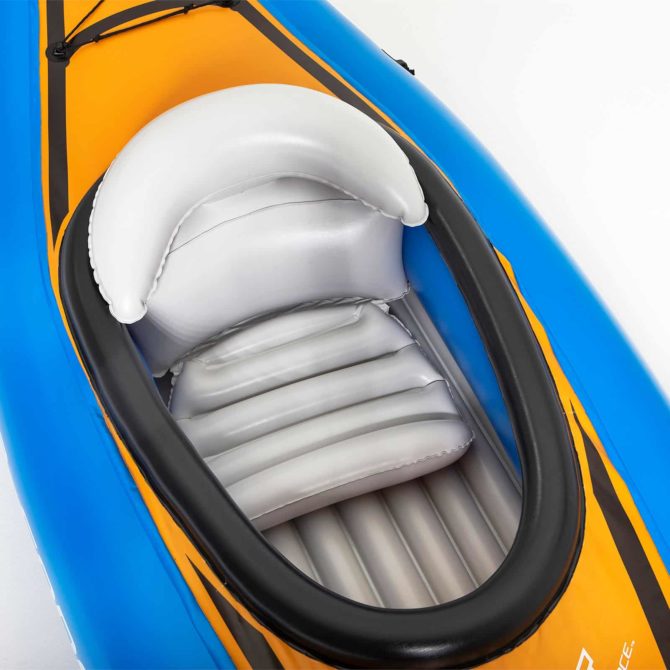 Kayak Hinchable Bestway Hydro-Force Cove Champion 275x81 cm Individual con Remo y Bomba - Imagen 3