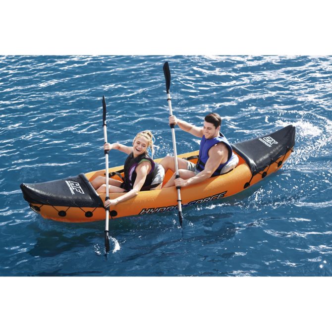 Kayak Hinchable Bestway Hydro-Force Lite-Rapid 321x88x42 cm 2 Personas con Remos - Imagen 2