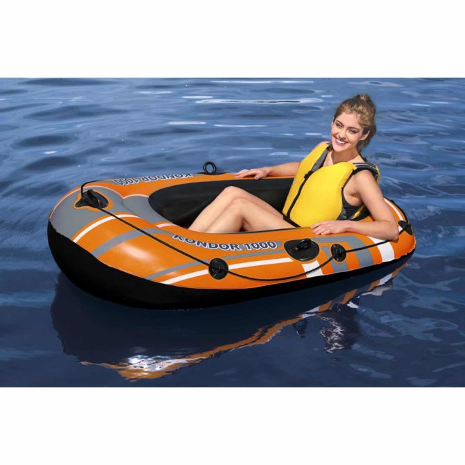 Barca Hinchable Bestway Hydro-Force Raft Kondor 1000 155x93x30 cm 1 Persona - Imagen 2