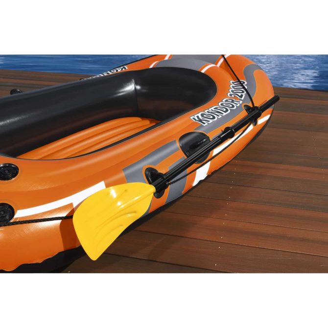 Barca Hinchable Bestway Hydro-Force Kondor 2000 188x93x30 cm 2 Personas Con Remos y Bomba - Imagen 3