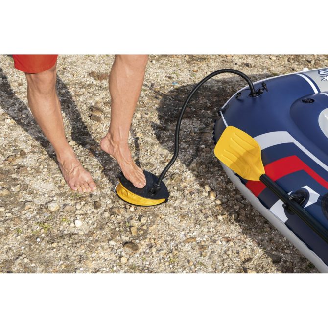 Barca Hinchable Bestway Hydro-Force Trek X2 255x127 cm 2 Personas con Remos y Bomba - Imagen 3