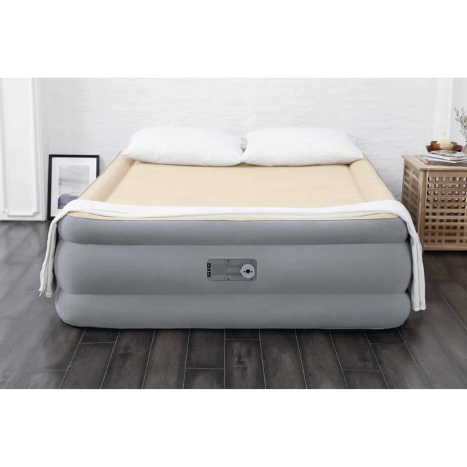 Cama Hinchable Doble Bestway Extra Confort 203x152x46 cm Inflador Integrado - Imagen 3