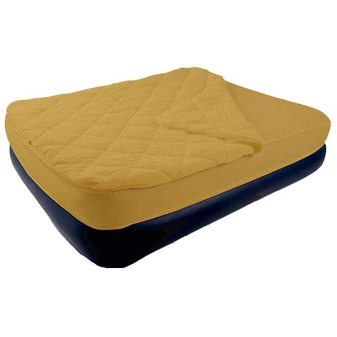 Saco Edredón K2O Doble para Cama de 197x152x27 cm Color Mango