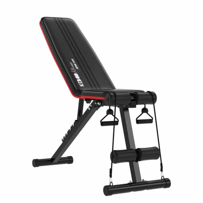 Banco de Musculación Keboo Fitness Serie 500 Ajustable con 7 Posiciones Multiejercicio 129,5x45x118 cm - Imagen 5