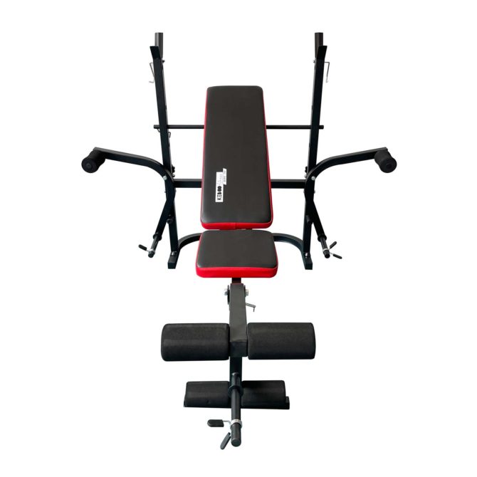 Banco de Musculación Keboo Fitness Serie 700 Plegable y Ajustable con 3 Posiciones Multiejercicio 156,5x120x114 cm - Imagen 4