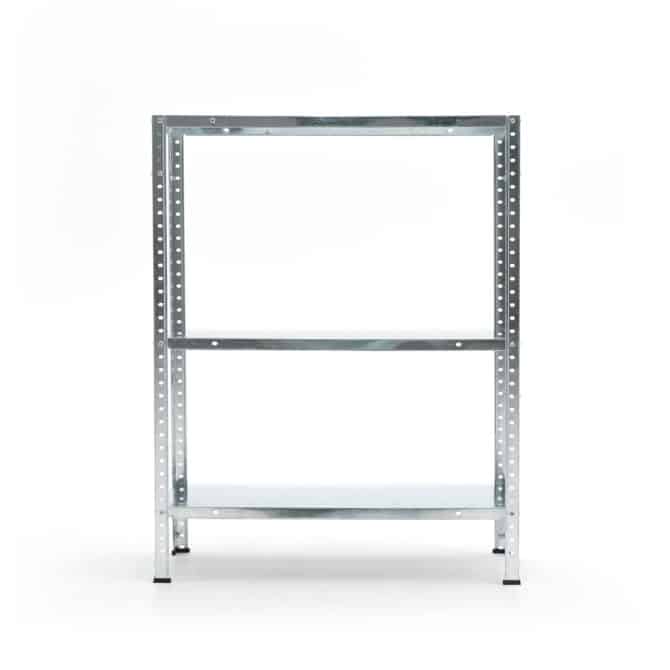 Estantería Metálica Galvanizada CATTERHOUSE Nils Solid 90 - 70x30x90 cm Estantería de Almacenaje con 3 Baldas de acero Galvanizado Soporta hasta 150 kg - Imagen 3