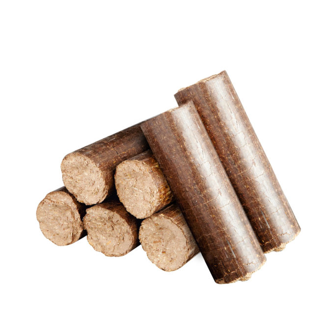 Pack de Briquetas de Madera Ecológica Kekai 10 Kg para Chimeneas, Estufas y Calderas o Cocinas de Leña