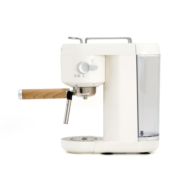 Cafetera Express Semiautomática Caprizze Hikari 1400 W 20 Bares con Vaporizador y Espumador USB incluido Color Blanco Mate - Imagen 5