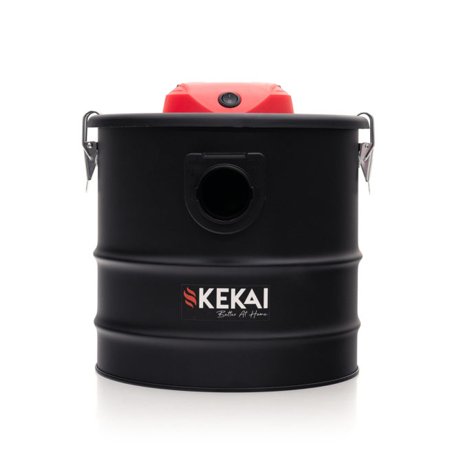 Aspirador | Soplador de Cenizas Ligero 18L Kekai Trajano 1200W Filtro HEPA Lavable en Acero Negro - Imagen 5