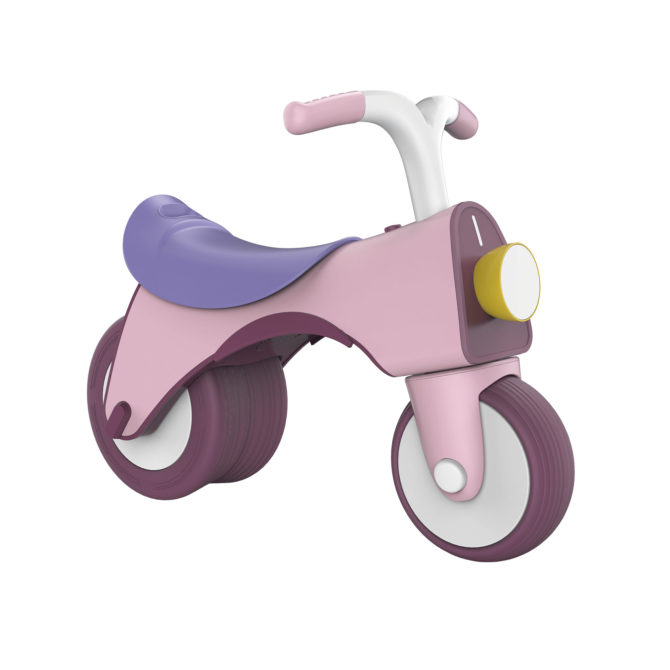 Bicicleta Sin Pedales de Equilibrio Infantil Robincool Balance Bike 55x28x41 cm Rosa con Luz y Sonido a partir de 1 Año - Imagen 5