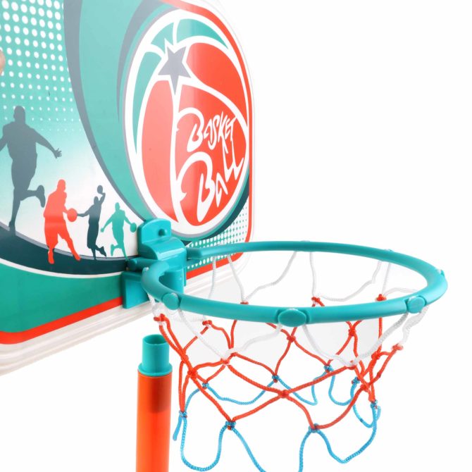 Canasta de Baloncesto Infantil Robincool Basketball 33x29x88/106 cm para Interior y Exterior con Base Rellenable - Imagen 5