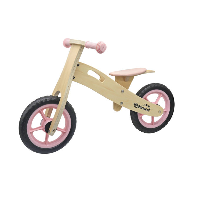 Bicicleta sem pedalesori robinol Little pilot 85x37x52 cm Corrensilos de madeira eco ajustável 3 alturas