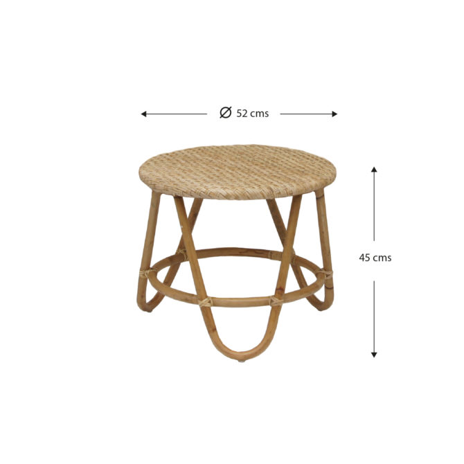 Conjunto de Sofá, 2 Sillas y 2 Mesas Auxiliares para Jardín 4 Personas Chillvert Parma 108x72x85 cm Ratán Natural y Mimbre - Imagen 5