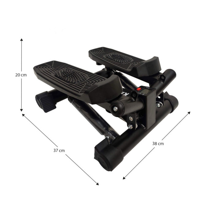 Mini Stepper Keboo Serie 500 con Pantalla LCD Multifunción 38x37x20 cm Fortalece Musculatura | Funciones: Tiempo, Pasos y Calorías | Sistema de Amortiguación - Imagen 4