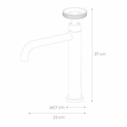 Pack Columna de Ducha 83-119cm y Grifo de Lavabo Monomando K2O 23x6,7x37cm Negro Mate Reguladores Rojos, Latiguillos y Aireador - Imagen 5