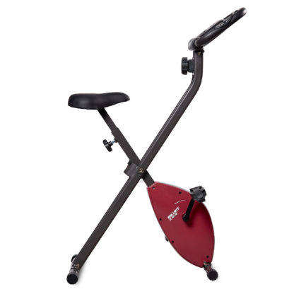 Bicicleta Estática Plegable Siluet BX003S 88x48x13 cm Sistema Frenado Magnético | Ruedas | 7 Funciones | Pedales Antideslizantes