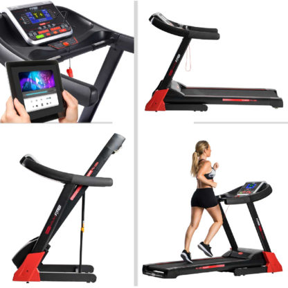 Cinta de Correr Semiprofesional y Plegable Fytter Runner RU-08R 181x79x127 cm 18 km/h, 15 Niv. Inclinación, Pantalla y Bluetooth - Imagen 5