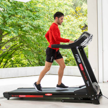 Cinta de Correr Semiprofesional y Plegable Fytter Runner RU-10XR 123,4x90,2x37,9 cm 22 km/h, 15 Niv. Inclinación y Pantalla LED - Imagen 2