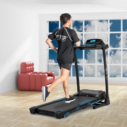 Cinta de Correr Plegable Fytter Runner RU-3BX 156x71x128 cm 14 km/h, 3 Niv. Inclinación, 7 Funciones y 45 Programas - Imagen 2