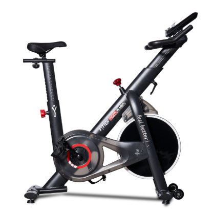 Bicicleta Ciclo Indoor Fytter Rider RI-M6R 118x47x109cm 6 Funciones 7 programas Inercia 20Kg Resistencia Magnética, Bluetooth