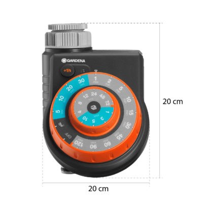 Programador Gardena EasyPlus | Controlador de Riego Automático Compatible con Grifos con Rosca de 26,5 y 33,3 mm - Imagen 4