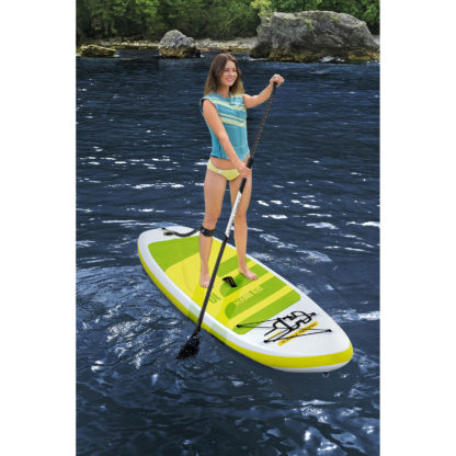 Tabla Paddle Surf Hinchable Bestway Hydro-Force See Breeze 305x84x12 cm con Remo, Bomba y Bolsa de Viaje - Imagen 2