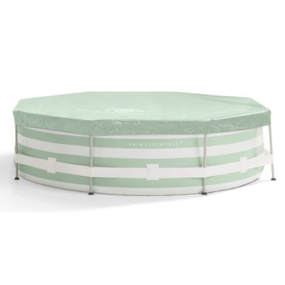 Piscina Tubular Redonda Swim Essentials Luxe Green ø305x76 cm con Depuradora y Válvula de Drenaje | 3850 L | PVC y Acero - Imagen 5