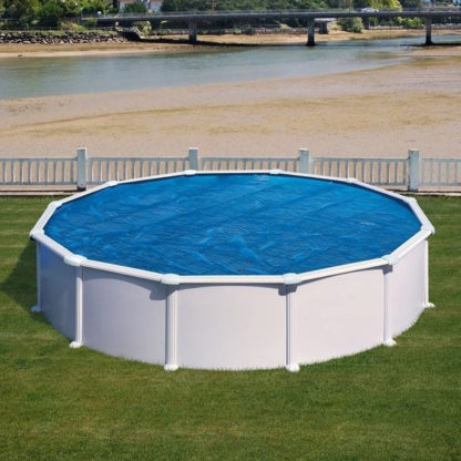 Cobertor de Verano Gre 455 cm de 180 Micras para Piscinas Redondas de 460 y 550 cm | Cobertor Flotante Isotérmico - Imagen 2