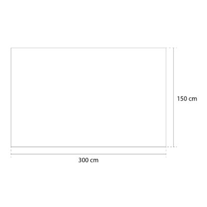 Cañizo Sintético Nortene Plasticane 300x150 cm | Malla de Ocultación para Jardín y Terrazas | 85% de Ocultación | Color Verde - Imagen 4