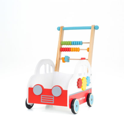 Andador para Bebés Carrito Multiactividades Montessori Robincool Creta 30x44x51 cm de Madera Estimula Desarrollo Psicomotor