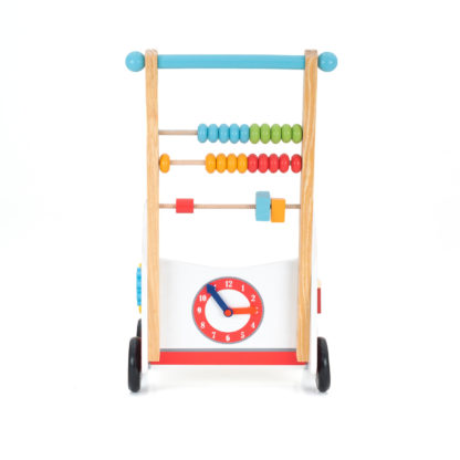 Andador para Bebés Carrito Multiactividades Montessori Robincool Creta 30x44x51 cm de Madera Estimula Desarrollo Psicomotor - Imagen 5