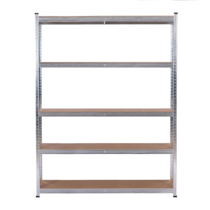 Estantería Metálica CATTERHOUSE Max Pro 120x40x180 cm Estantería de Almacenaje de Acero Galvanizado y MDF con 5 Baldas Ajustables Soporta hasta 875 kg - Imagen 3