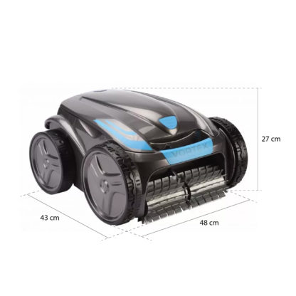 Robot Limpiafondos Zodiac Vortex OV3505 43x48x27 cm para Piscinas de 12 m de Longitud | Mando a Distancia Sensorial - Imagen 4