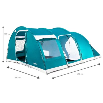 Tienda de Campaña Bestway Family Dome 490x380x195 cm para 6 Personas Montaje con Varillas - Imagen 5