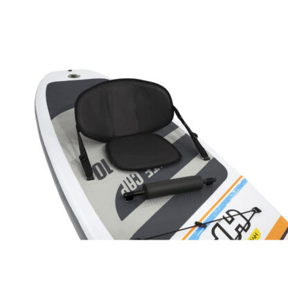 Tabla Paddle Surf Hinchable Bestway Hydro-Force White Cap 305x84x12 cm Remo Doble, Asiento, Bomba, Bolsa de Viaje - Imagen 4