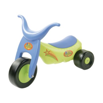 Triciclo Outdoor Toys Toddler Bike de Color Verde y Azul