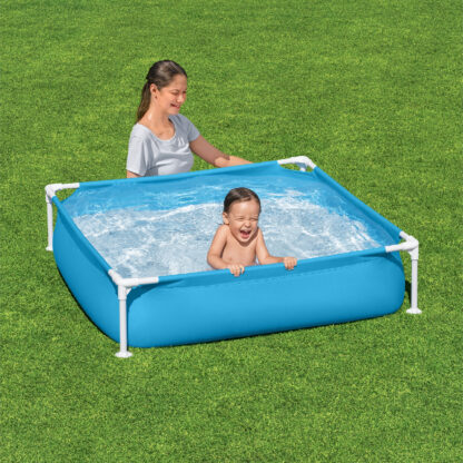 Piscina Desmontable Tubular Infantil Bestway My First Frame Pools 122x122x30,5 cm Capacidad de 365 Litros - Imagen 2