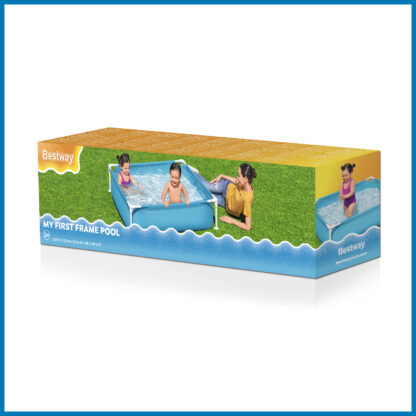 Piscina Desmontable Tubular Infantil Bestway My First Frame Pools 122x122x30,5 cm Capacidad de 365 Litros - Imagen 6