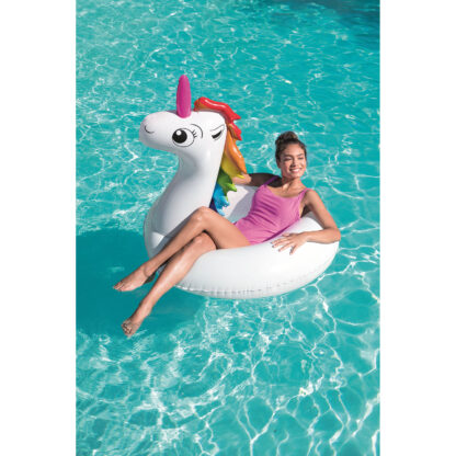 Flotador Hinchable Unicornio Bestway 136x131 cm - Imagen 7