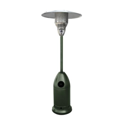 Estufa de Gas Exterior Kekai Deluxe 13 k para Interior 81x219 cm con Estructura de Metal Color Verde