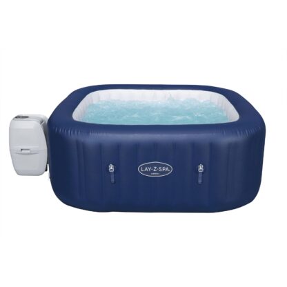 Spa Hinchable Bestway Hawaii 180x180x71 cm para 4-6 Personas Cuadrado con Depuradora de 1.325L/H Capacidad hasta 840L Azul - Imagen 7