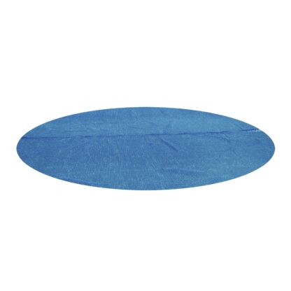 Cobertor Solar Redondo Bestway Ø356 cm para Piscinas Redondas de Ø366 o Ø396 cm Lona Térmica Protectora Color Azul