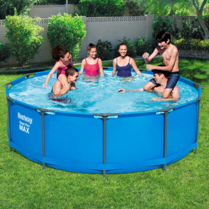 Piscina Desmontable Bestway Steel Pro MAX 366x 100 cm con Depuradora de Cartucho 2.006 L/h y Escalera - Imagen 4