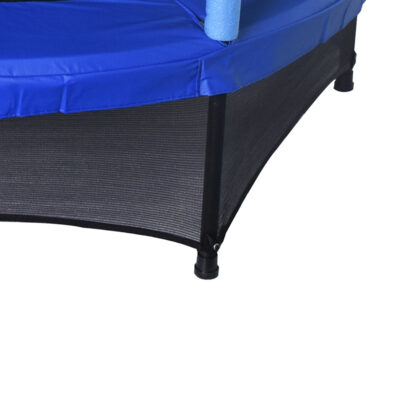 Cama Elástica para Niños Outdoor Toys Happy Jump Blue Ø140x160 cm Trampolín Infantil con Red de Seguridad - Imagen 3