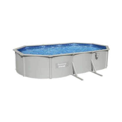 Piscina Desmontable Ovalada con Pared de Acero Reforzado Bestway Hydrium 610x360x120 cm con Depuradora de Arena de 5.678 L/h - Imagen 7