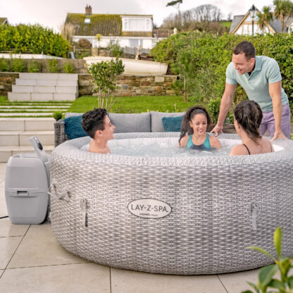 Spa Hinchable Bestway Lay-Z-Spa Honolulu Smart AirJet Ø196x71 cm para 4-6 Personas con Airjet, Cobertor y Conexión App - Imagen 2