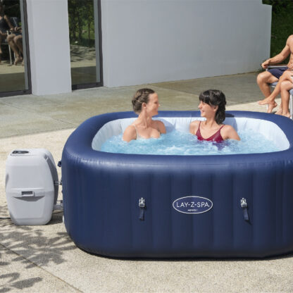 Spa Hinchable Bestway Lay-Z-Spa Hawaii Smart AirJet 180x180x71 cm para 4-6 Personas con Airjet, Cobertor y Conexión App - Imagen 2