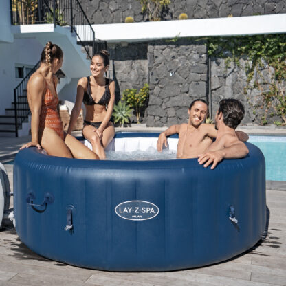 Spa Hinchable Bestway Lay-Z-Spa Milan Smart AirJet Ø196x71 cm para 4-6 Personas con Airjet, Cobertor y Conexión App - Imagen 2