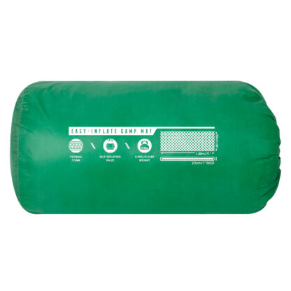 Esterilla de Camping Bestway Mondor 180x50x2,5 cm Verde - Imagen 3