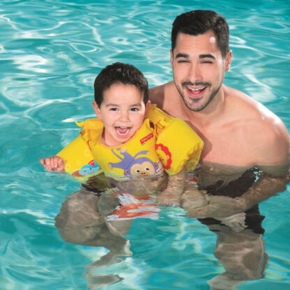 Chaleco Con Manguitos Foam Bestway Fisher Price Swim Pal - Imagen 5